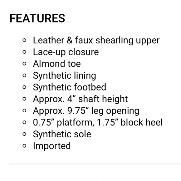 Marc Fisher Genuine Leather Shearling Boots NWOT - Picture 12 of 12